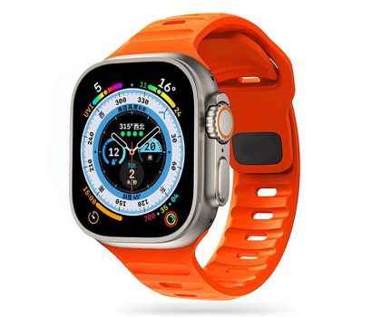 Pasek i akcesoria do zegarków TECH-PROTECT IconBand Line do Apple Watch 44/45/46/49 mm orange